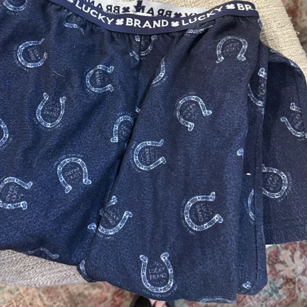 Lucky Brand boys size 10/12 pajamasa pants